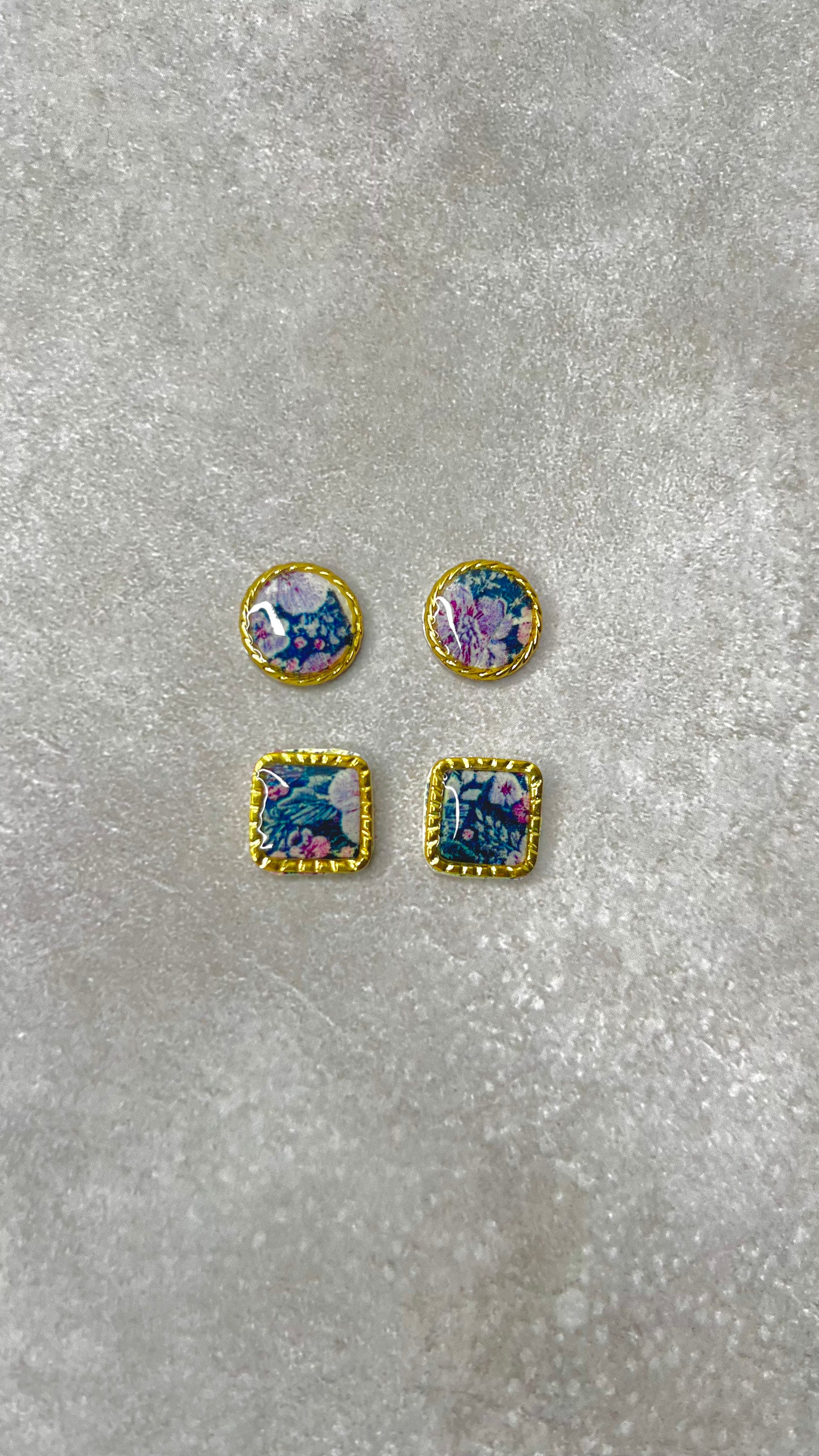 Floral small studs