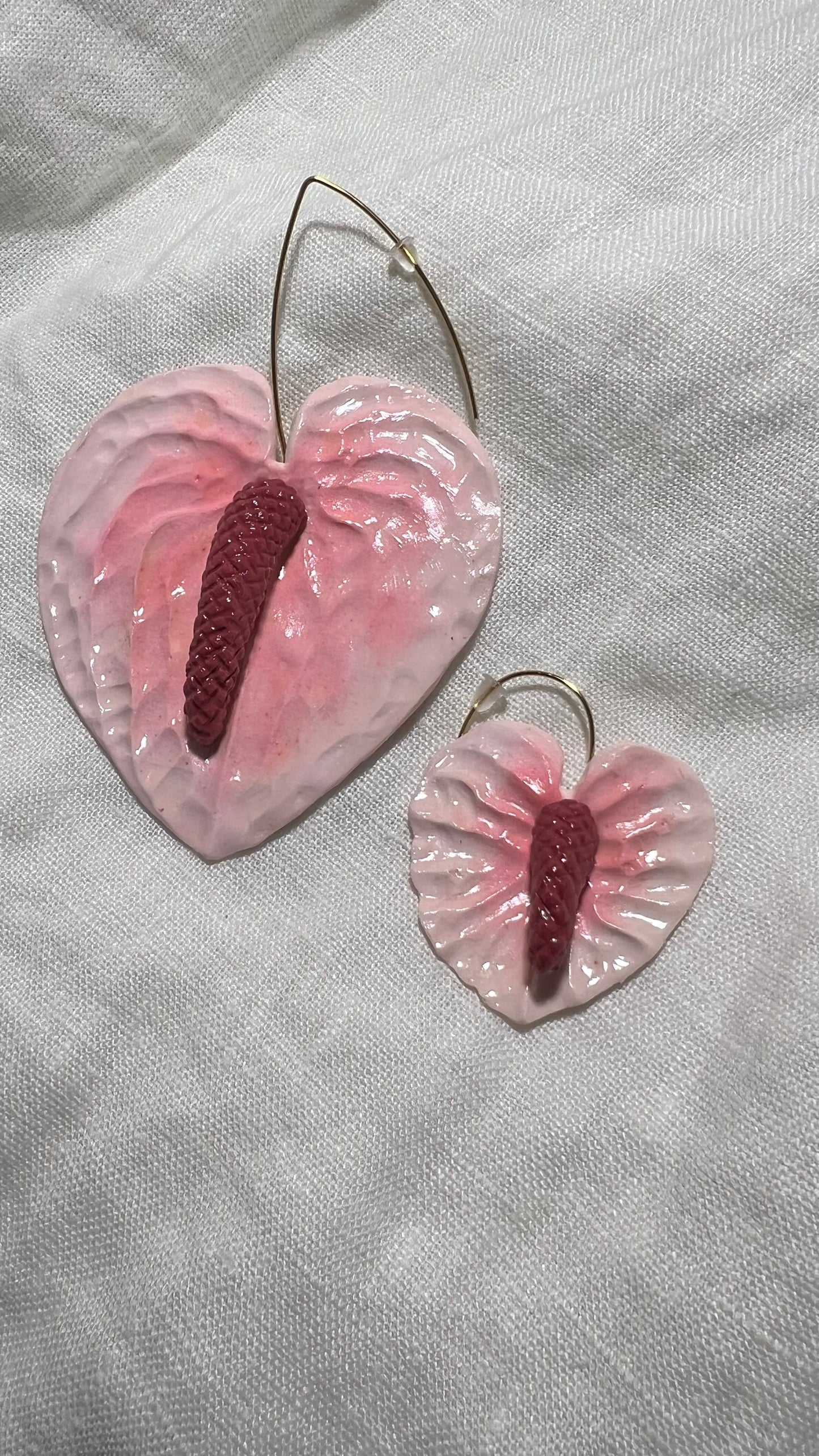 Anthurium flower hooks