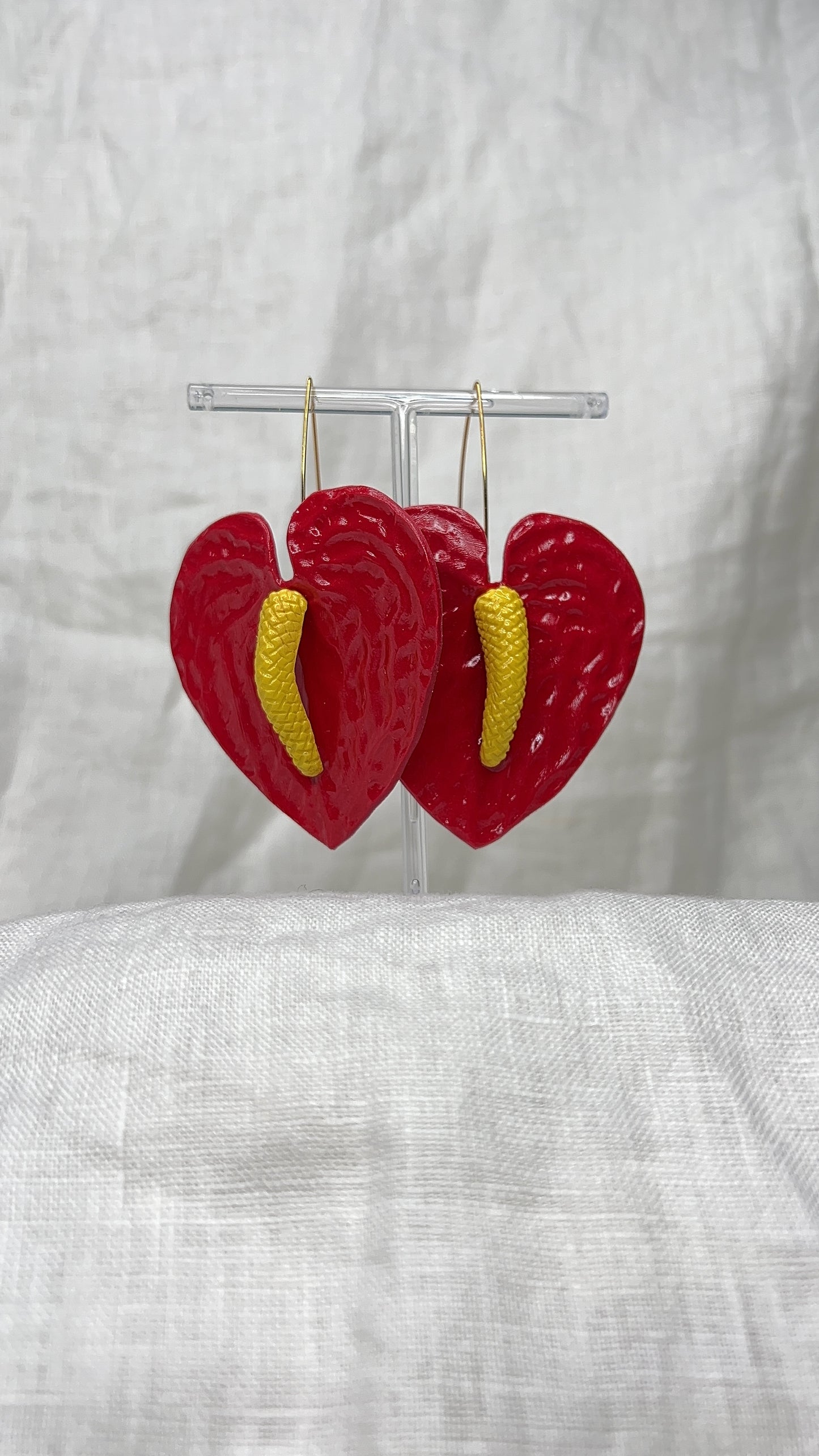 Anthurium flower hooks