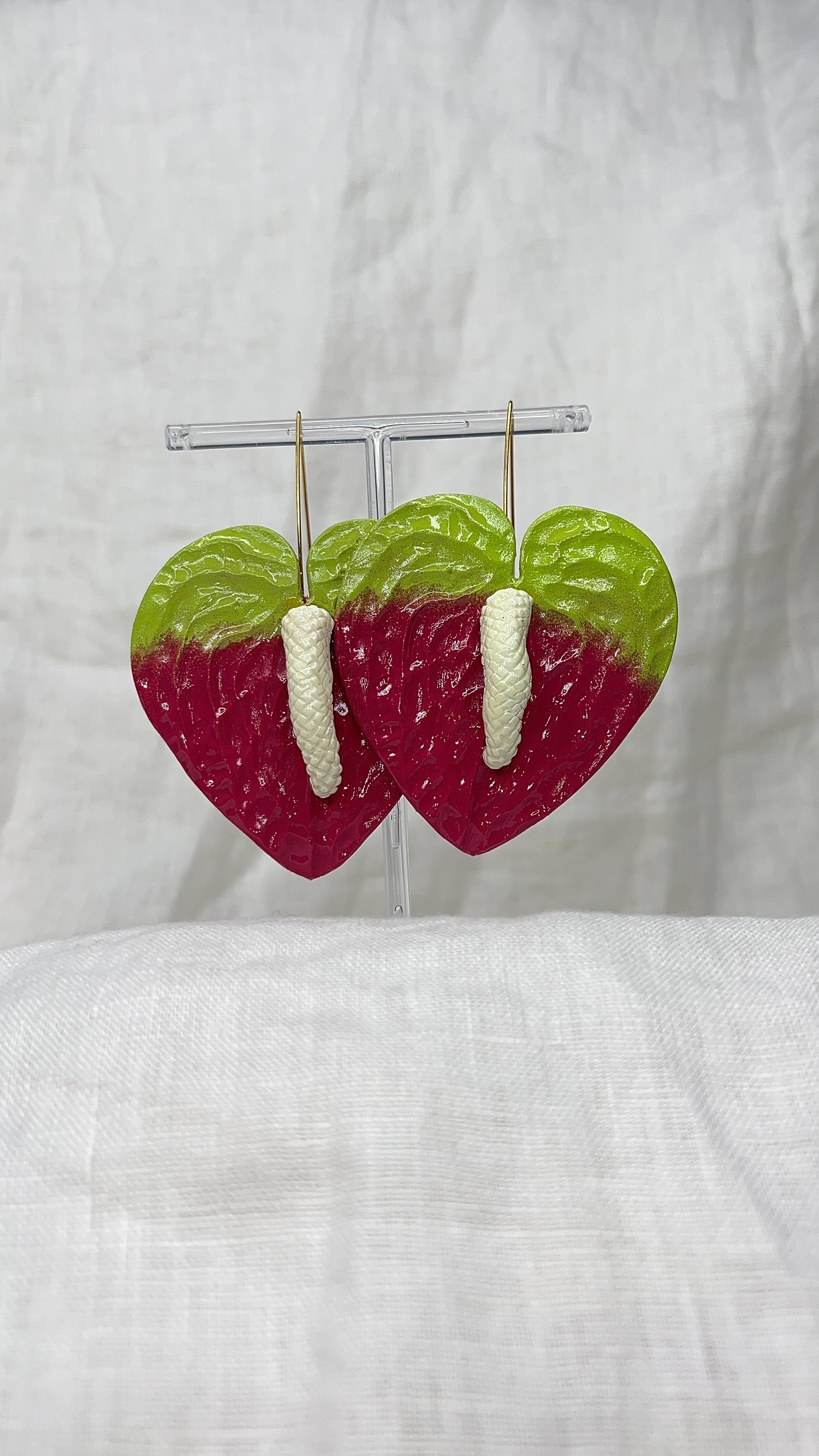 Anthurium flower hooks