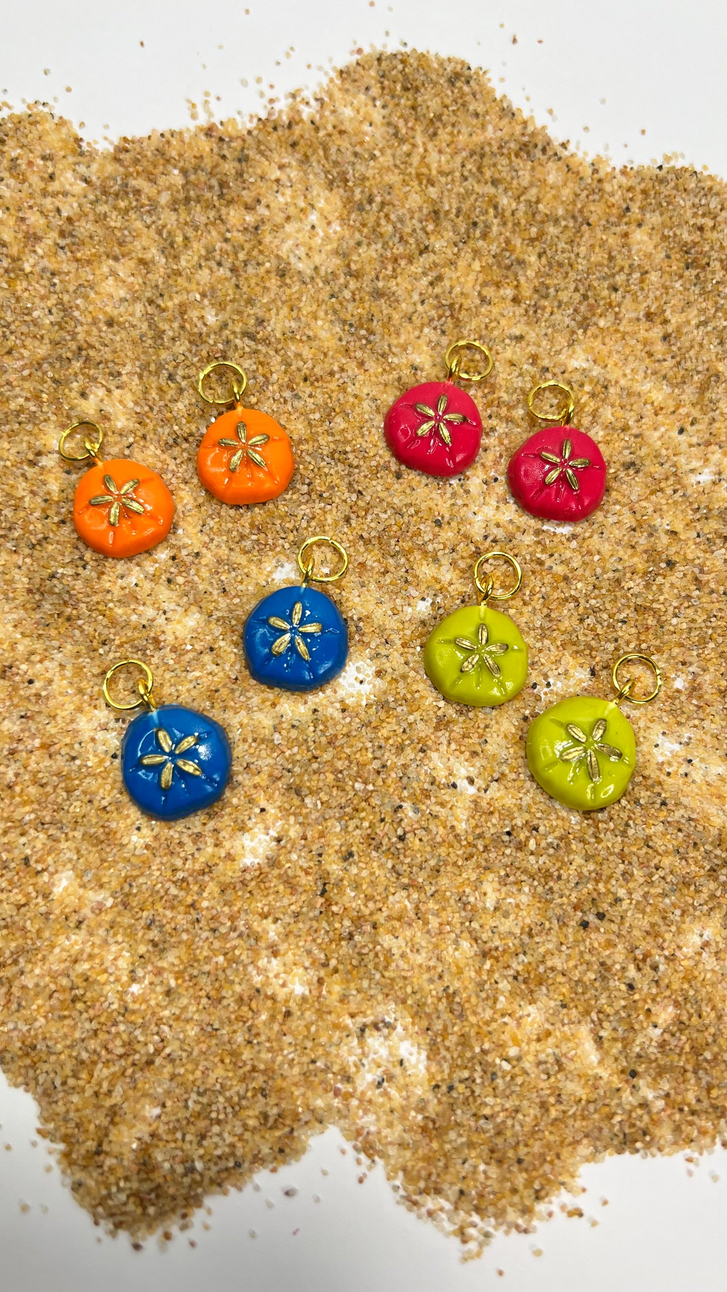 Sand dollar charm